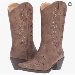 Roper Alisa glitter boots
